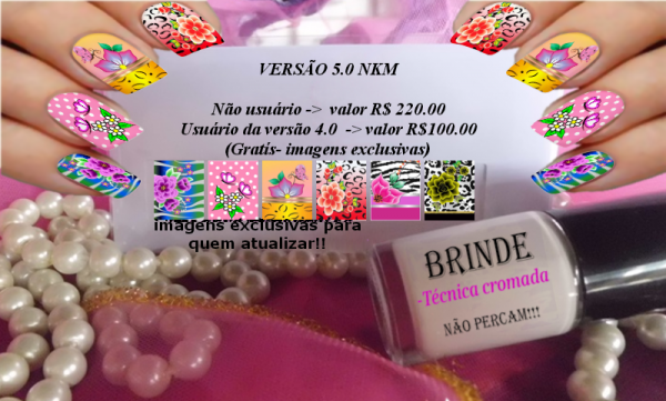 Programa de adesivos de unha